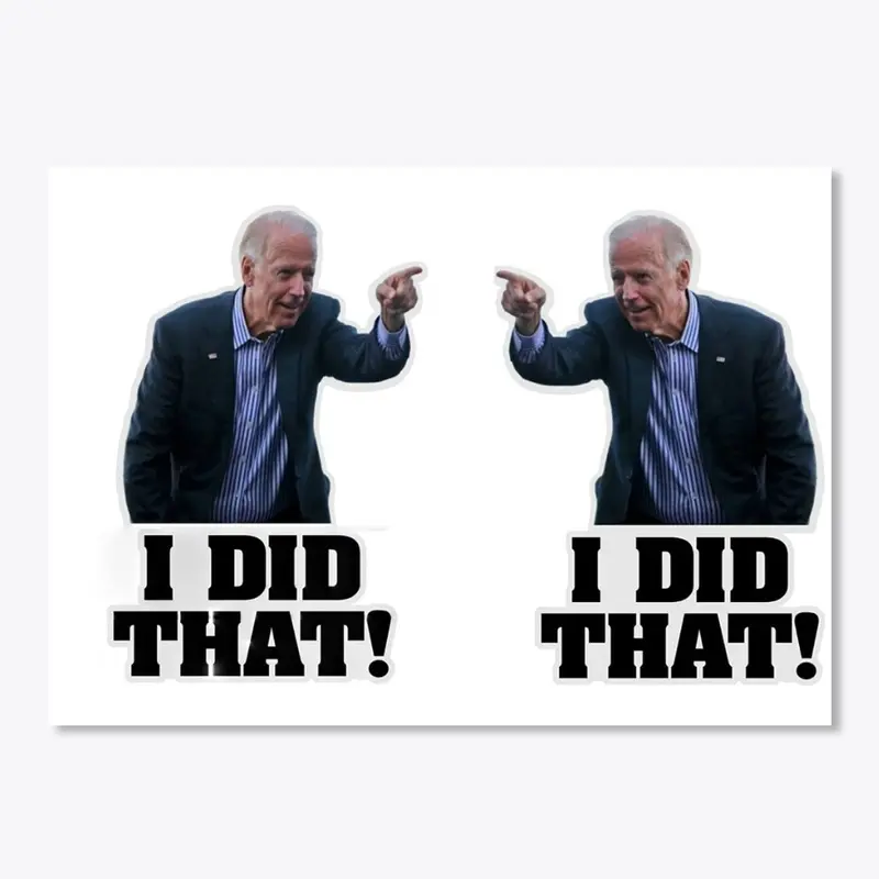 Biden pointing - I did that